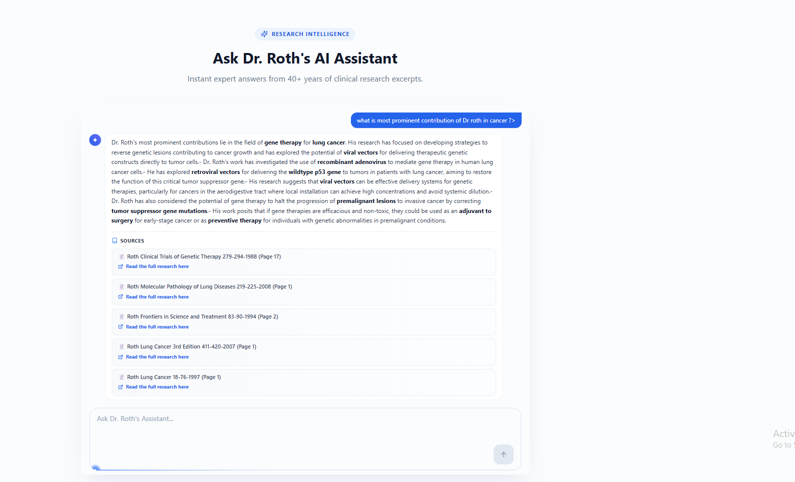 Jack A. Roth MD